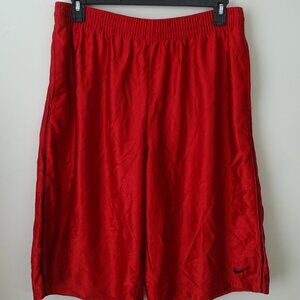 Men's Nike Red Mesh Basketball Shorts - Size XL